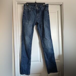 Hollister Size 32x32 Advanced Stretch Stacked Skinny Non Distressed Denim Jeans